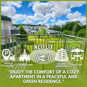 Appartement, Balcon, Parking, 5' Disneyland